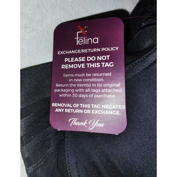 NWT Paramour by Felina Paramour Marvelous Side Smoother Underwire Bra 38D Black - Picture 7 of 8